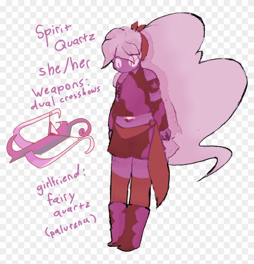 Spirit Quartz Gemsona By Rythiian Spirit Quartz Gemsona - Cartoon #472407