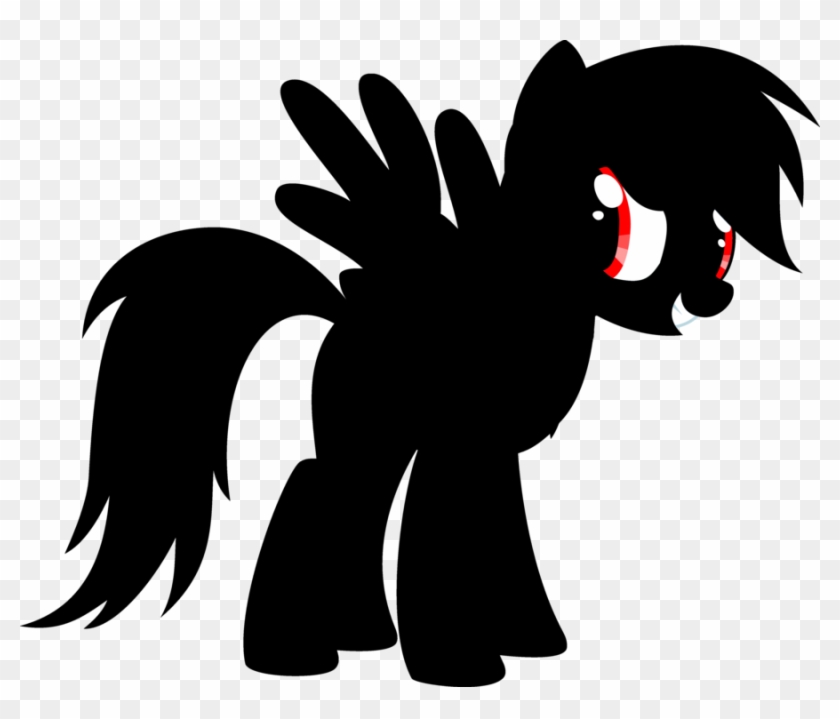 Rainbow Dash - My Little Pony Silhouette Rainbow Dash #472443