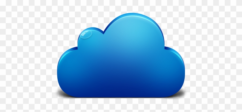 Blue, Cloud, Icon, Plain Icon - Cloud Computing Icon Cloud #472447