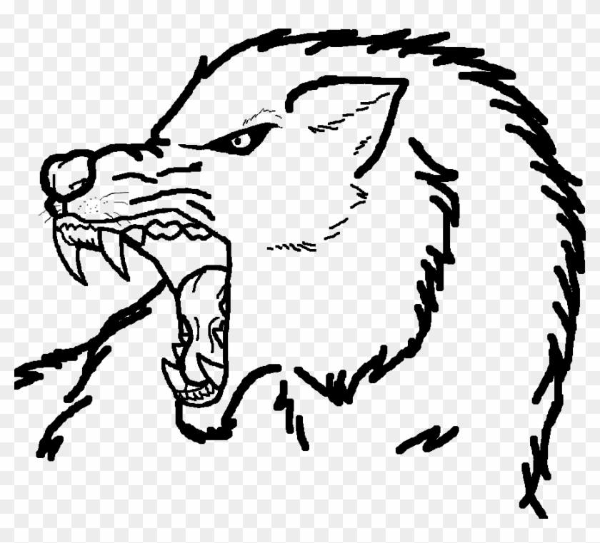 More Like Wolf Drawing By Howling- - Drawing #472601