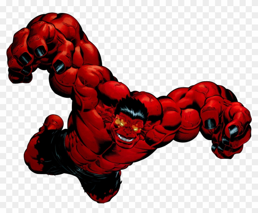 With The Red Hulk On The Loose, Causing Carnage On - Red Hulk Comic Png #473518