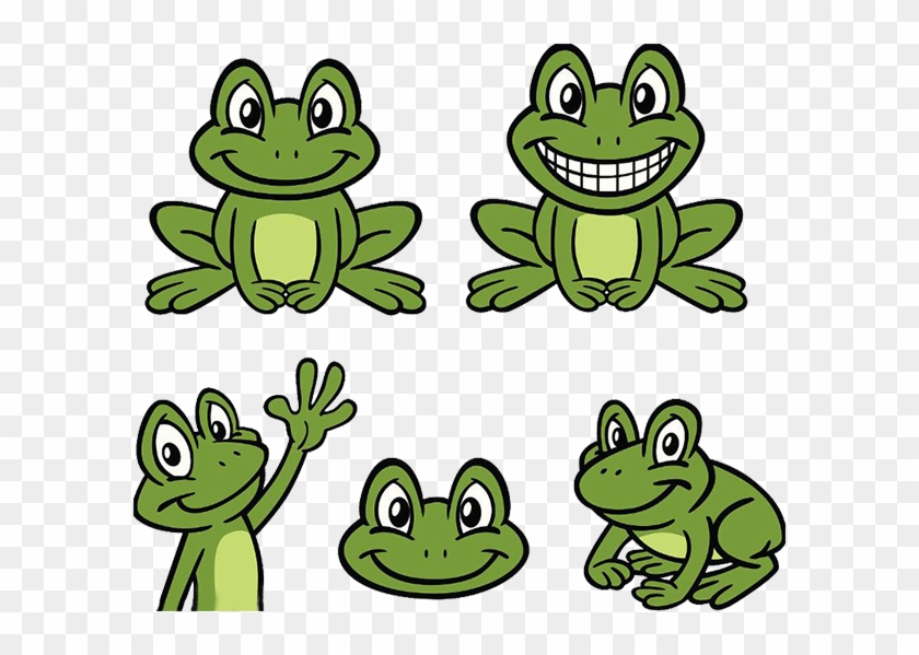 Frog Cartoon Clip Art - Frog Cartoon Clip Art #473789