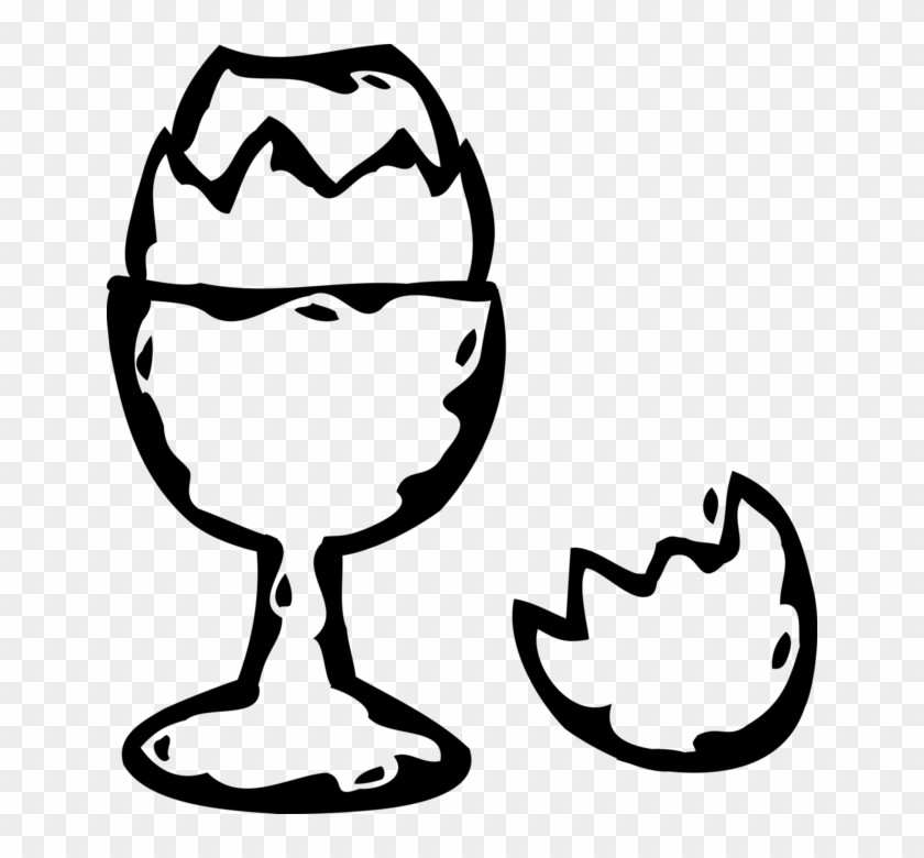 Vector Illustration Of Breakfast Soft Boiled Egg With - Vector Illustration Of Breakfast Soft Boiled Egg With #473774