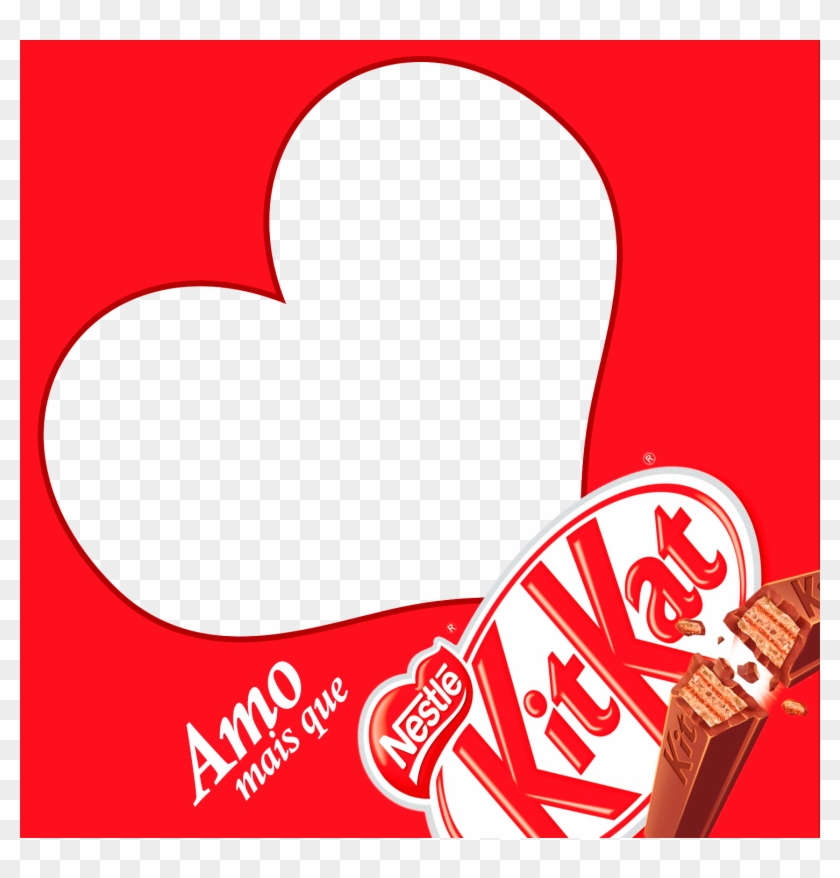 Adesivo Para Caixa De Bombom Dia Dos Namorados Kit - Kit Kat 4 Finger (pack Of 24) #475048