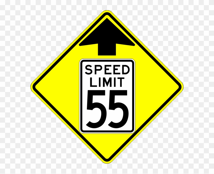 W3-5 Reduced Speed Limit Ahead Sign - Reduced Speed Limit Ahead #475590