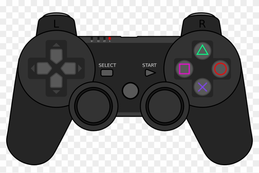 Game Clipart Game Controller - Ps3 Controller Vector #475715