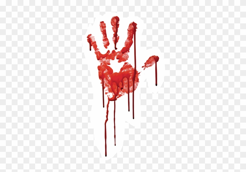 Toto, We're Not In Kansas Anymore - Blood Hand Print Png #475749