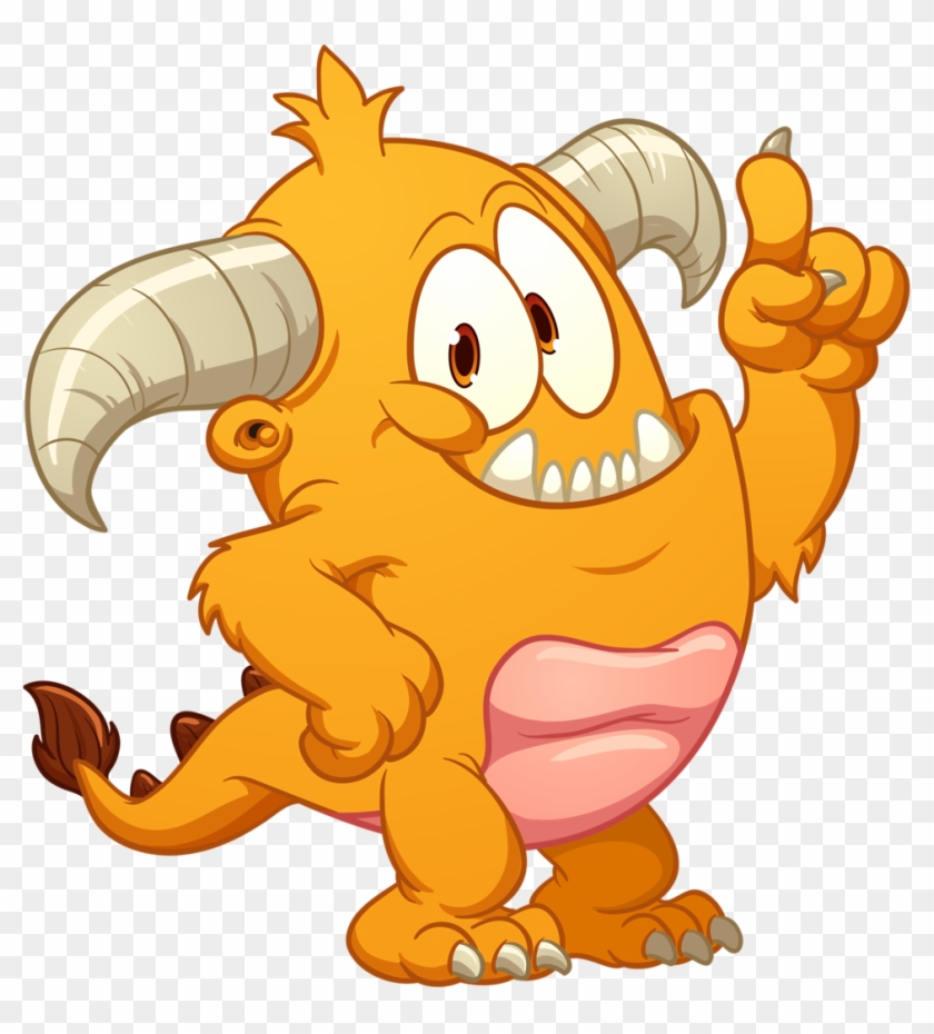 Ch - B *✿* - Yellow Cartoon Monster #475793