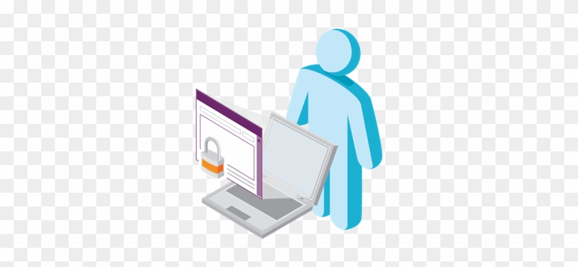Blue User Authentication Icon - Authentication #476249
