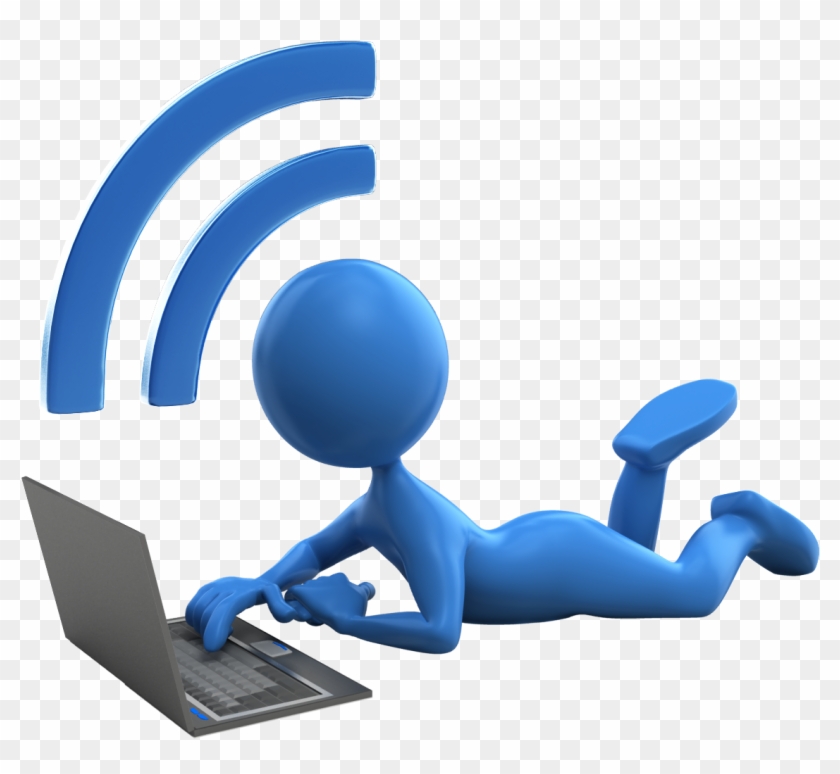 Computer Laptop Communication Rss Wireless Feed Web - Limited Access To Internet #476410
