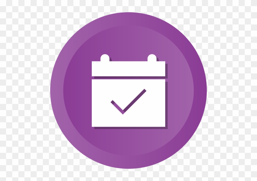 Computer Icons Calendar Date User Interface - Calendar Icon Purple #476481