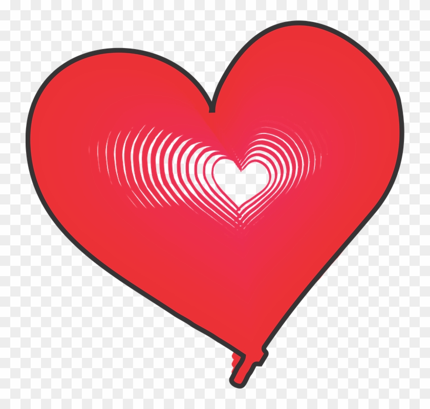 Flame Heart Cliparts 8, Buy Clip Art - Large Red Heart #476616