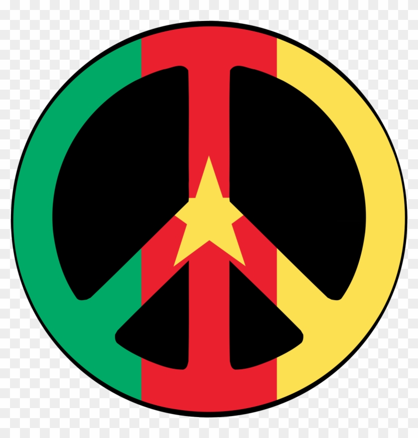 Flag Of Cameroon Symbol Clip Art - Flag Of Cameroon Symbol Clip Art #477237