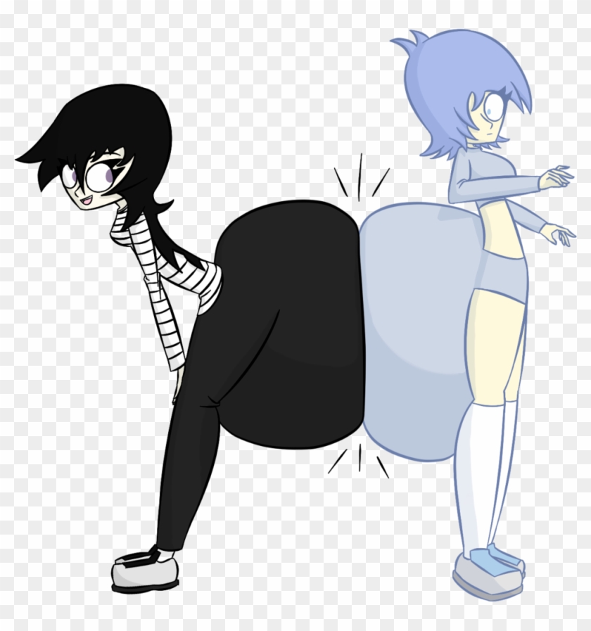 *bump* By Tokobakure *bump* By Tokobakure - Anime Girl Butt Bump #477219