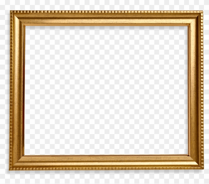 Square Frame Png Wood Gold - Square Gold Frame Png #477310