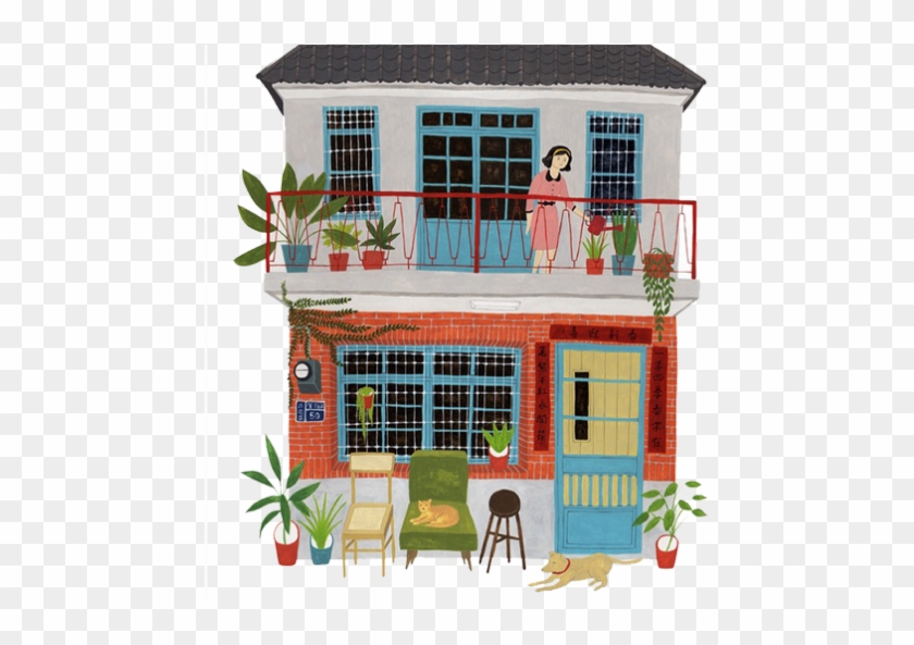 Old Building Taiwan Illustration #477507