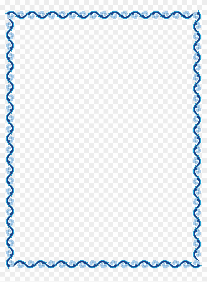 Blue Border - Blue Border #477706