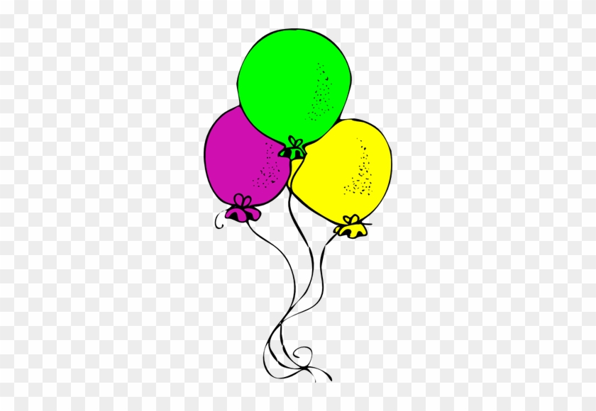 Vector Graphics Of Gifts For Celebration - Palloncini Clip Art #477615