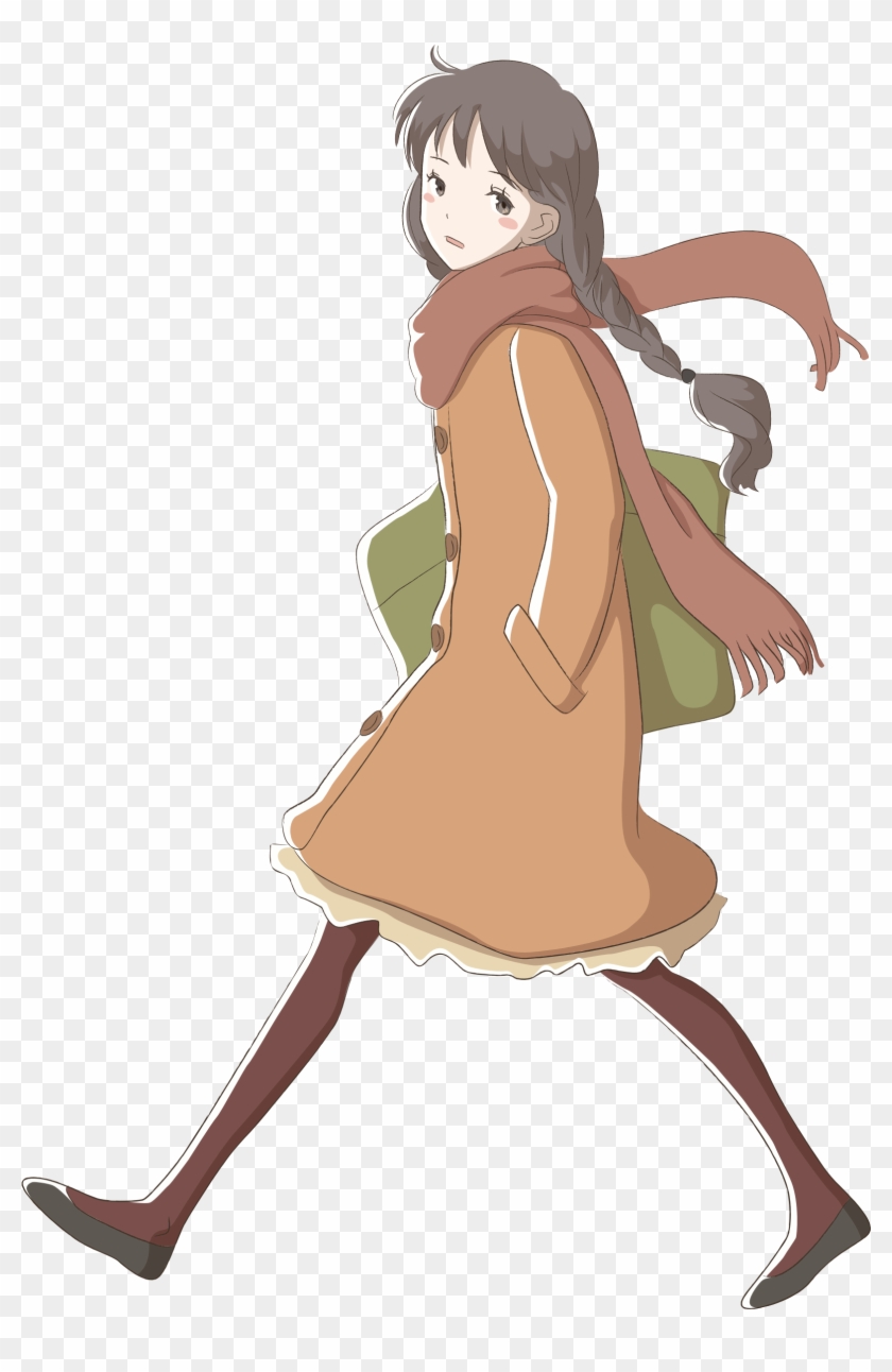 Big Image - Anime Girl Walking #477681