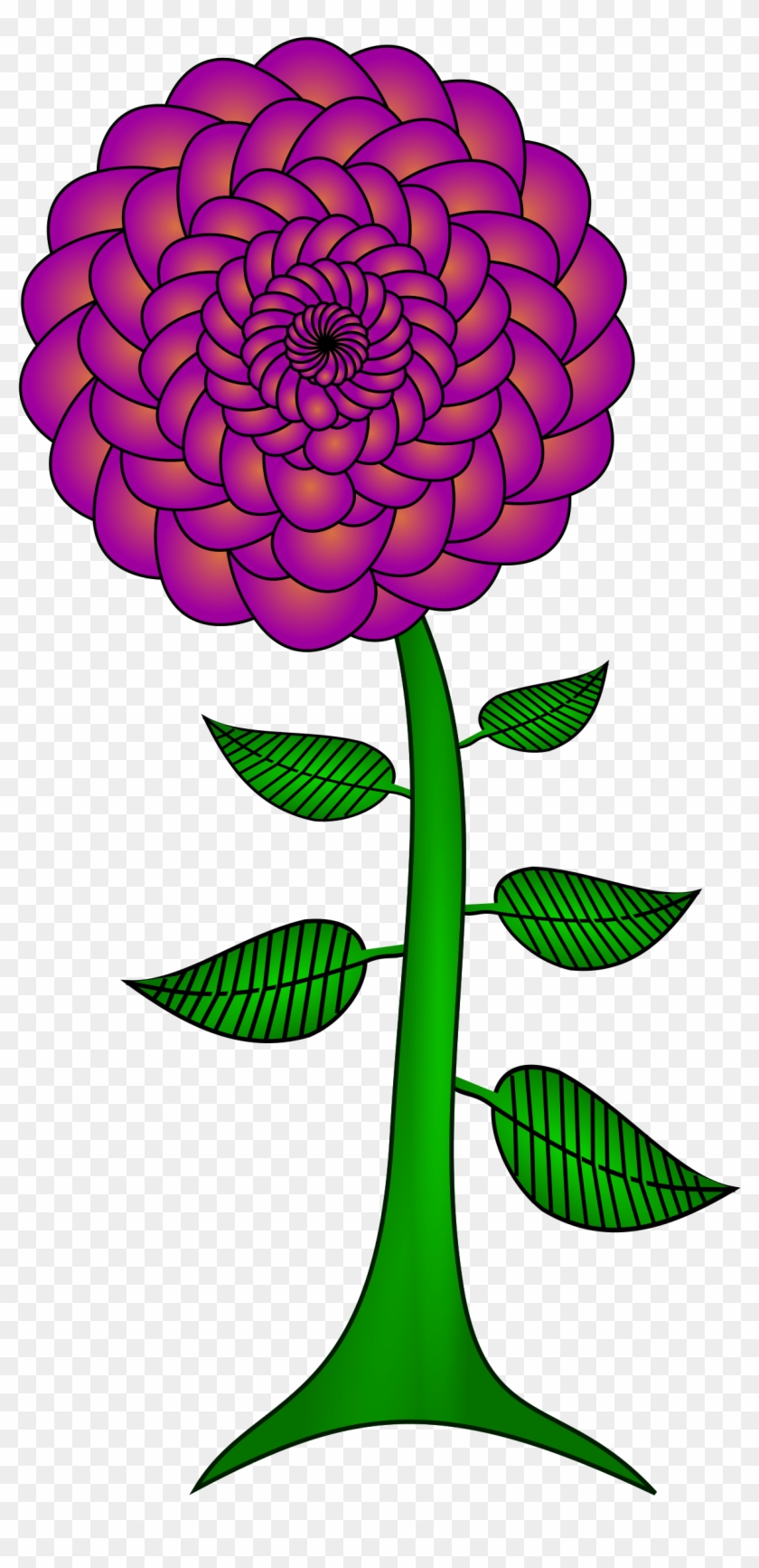 Flower Paisley Clip Art - Flower Paisley Clip Art #477750