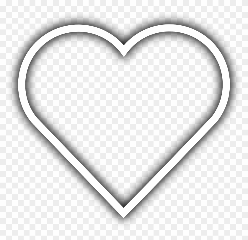 White Heart Clipart Heart Images Free Download Clip - White Heart Clipart #477874