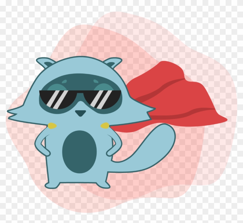 Calmindia Racoon Hero - Raccoon #478201