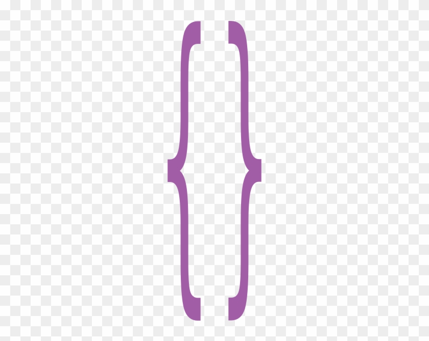 Curly Brackets Thin Clip Art At Clker - Clip Art #478893