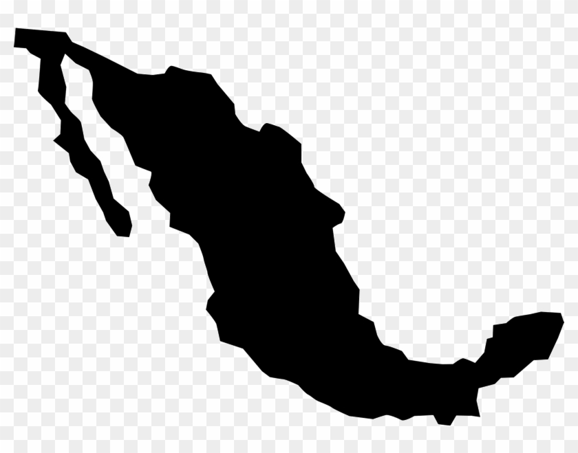 Mexico Rubber Stamp - Mexico Map Icon Outline #478933