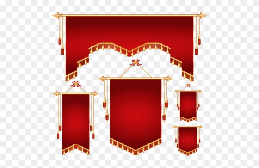 Royal Banner Different Shapes Vector - Banner Shapes Design Png #479445