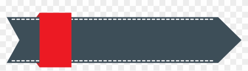 Arrow Tape Banner Dark Blue Line Transpare - Transparent Origami Banners Banner Vector Png #479456