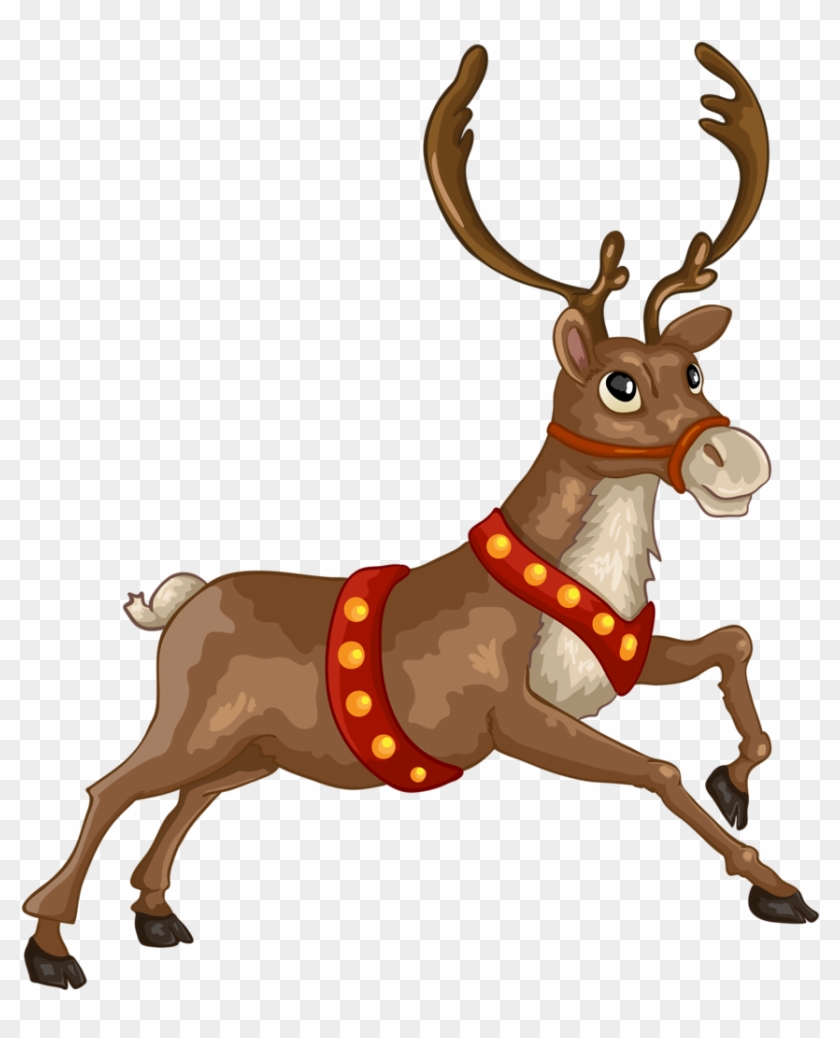 Reindeer - Gwein Christmas Theme Cartoon Santa Claus Reindeer #479491