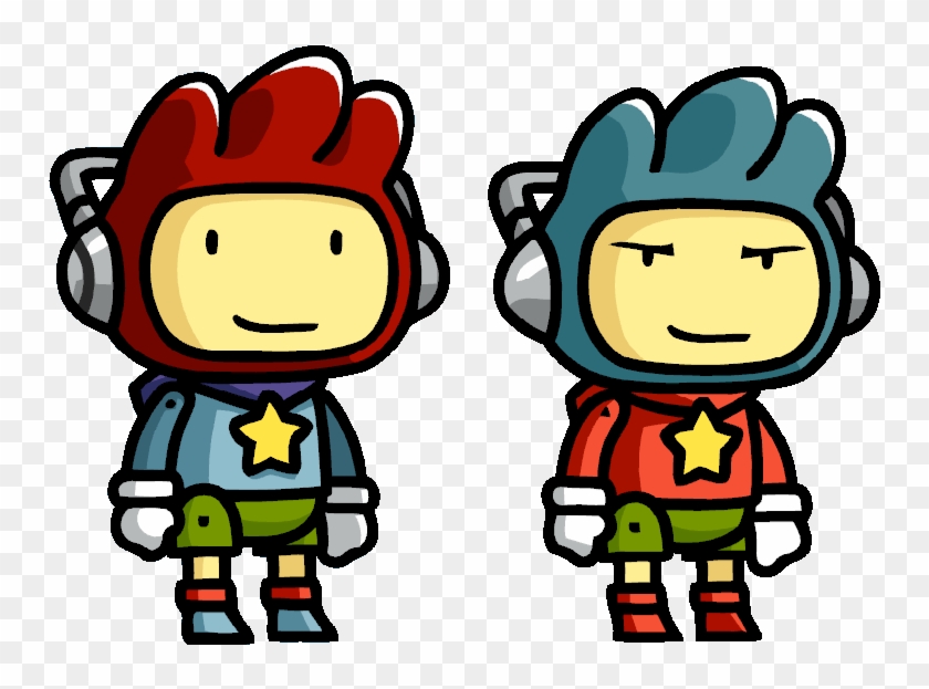 Maxwell And Clone - Scribblenauts Maxwell #479868