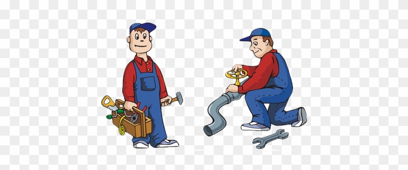 Zaragoza Plumbing - Cartoon Pictures Of Builders #479962