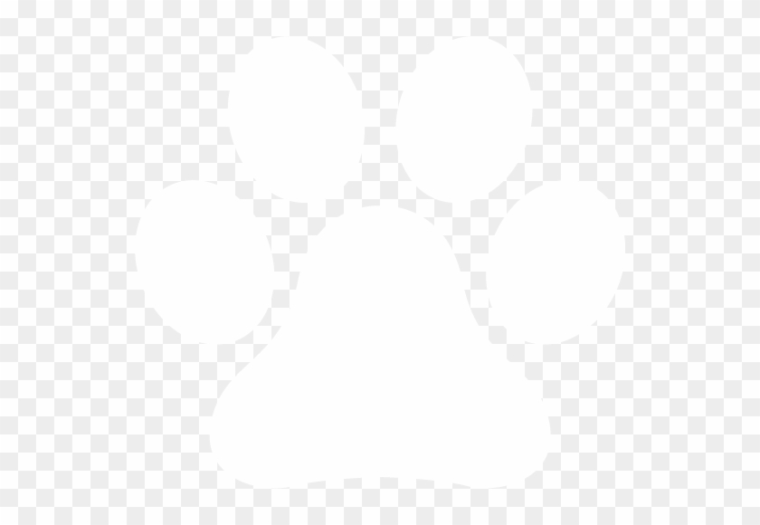 Dylan Point Loma - Paw White Plain Logo Transparent Background #480378