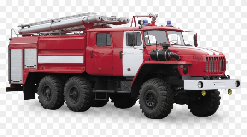 Пожарная Машина Png - Пожарный Автомобиль Урал 5557 #480455