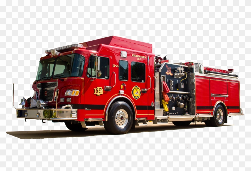 Fire Engine Image For Trucker-hat Cap, Adult Unisex, #480553