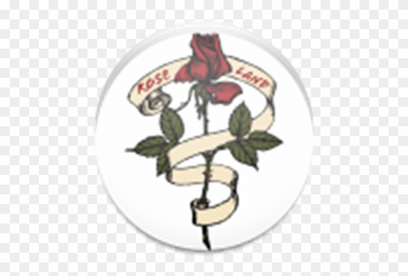 Rose Scroll Clip Art - Rose Scroll Clip Art #480626