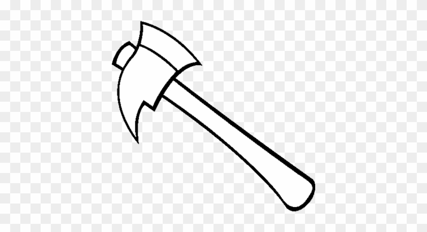 Fire, Police And Emt Awards - Fire Axe Coloring Pages #481059