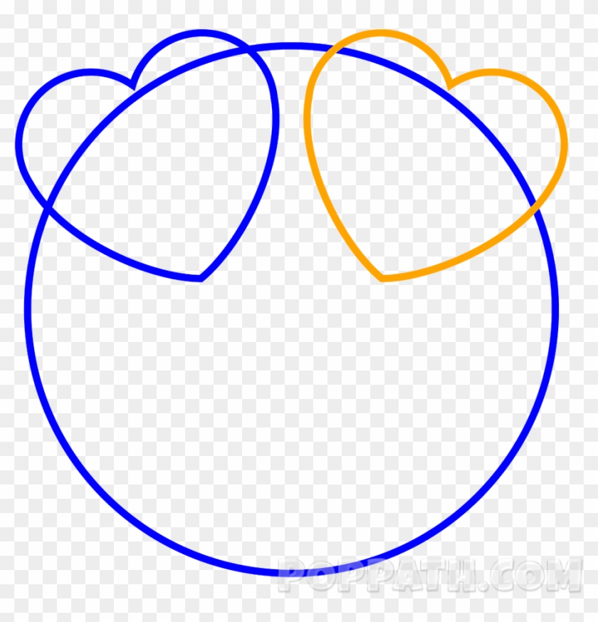 Create Another Heart On The Right Side Of The Circle - Geometry #481994