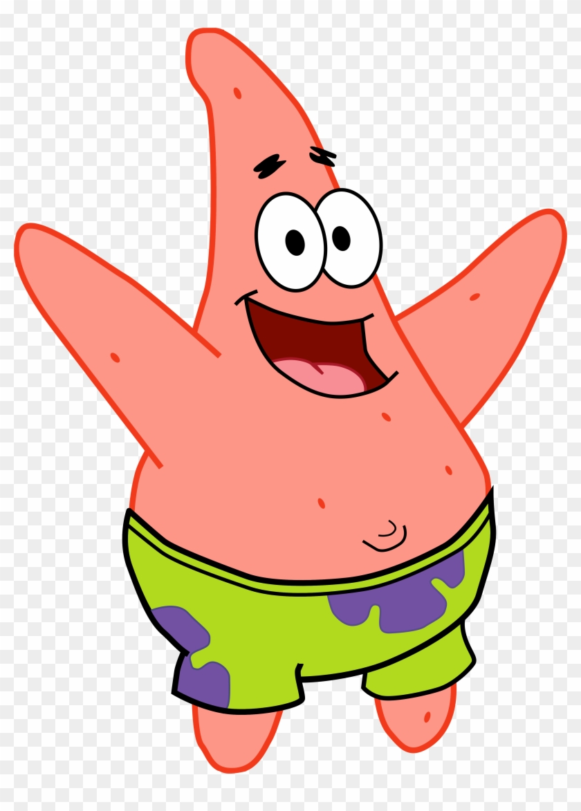 Patrick Star - Spongebob And Patrick Drawing #482058