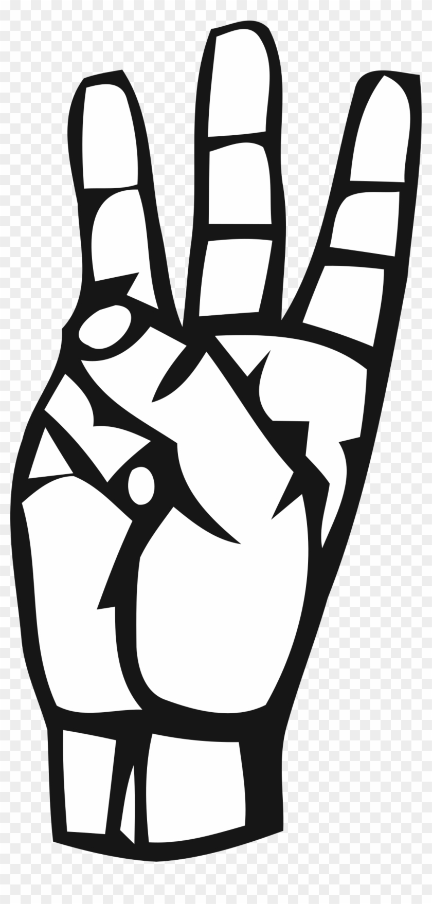 Big Image - Sign Language For W #482105