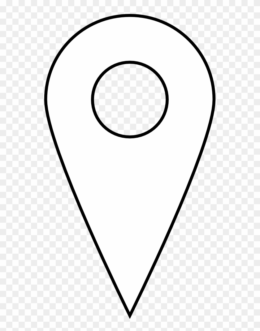 Clipart Info - White Location Pin Png #482190