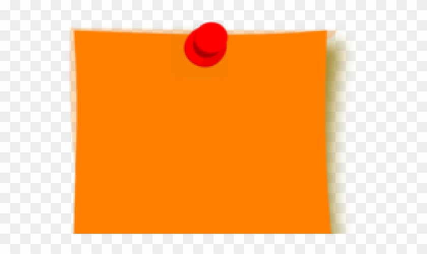 Post It Clipart Orange - Post It Clipart Orange #482234
