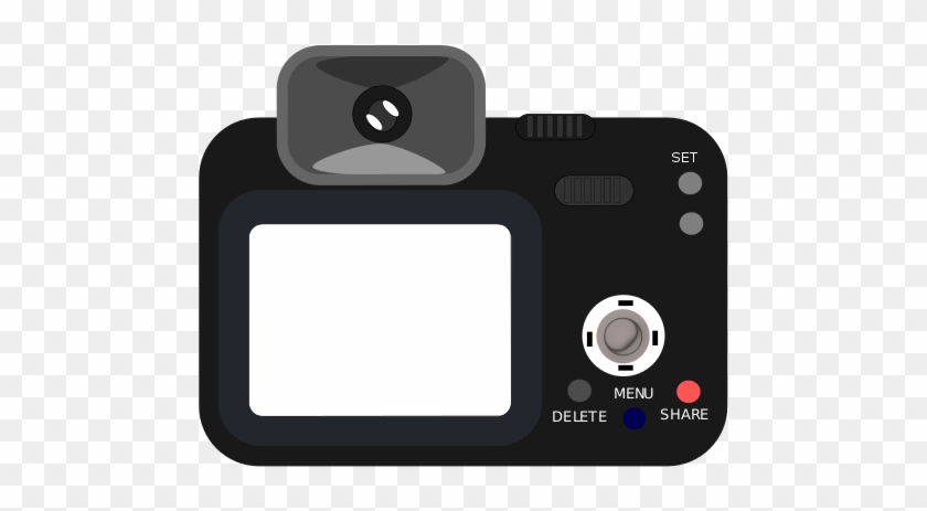 Pin Clipart Download - Back Of Camera Clip Art #482256
