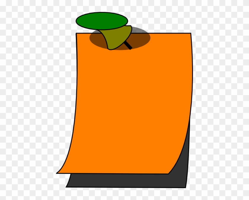 Orange Post It Notes #482419