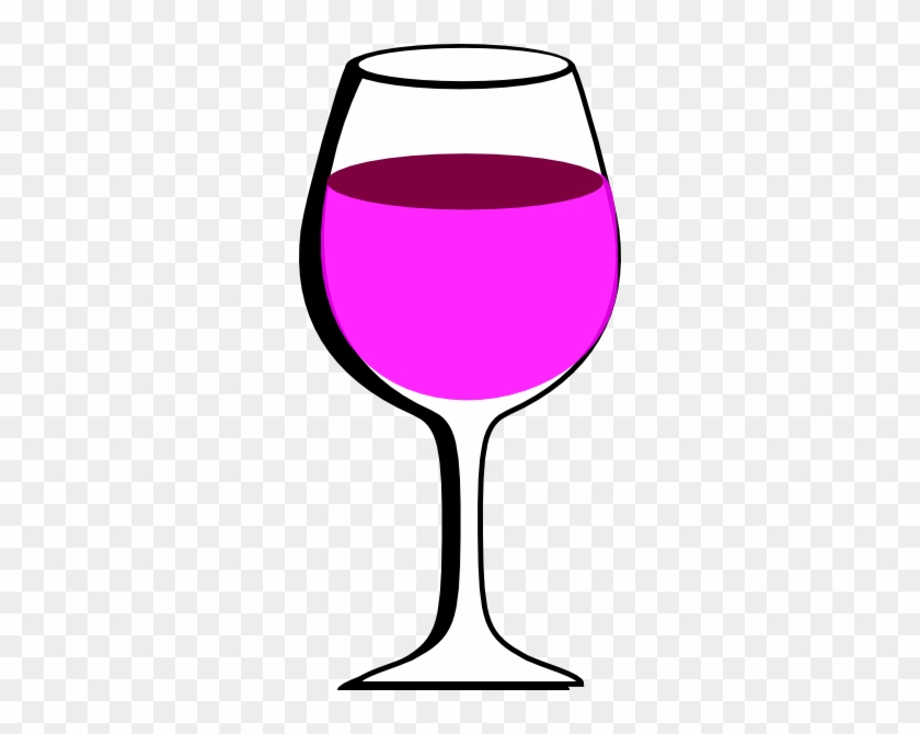 Glass Of Wine Clip Art At Clker - Clip Art Wine Glasses Transparent #482876