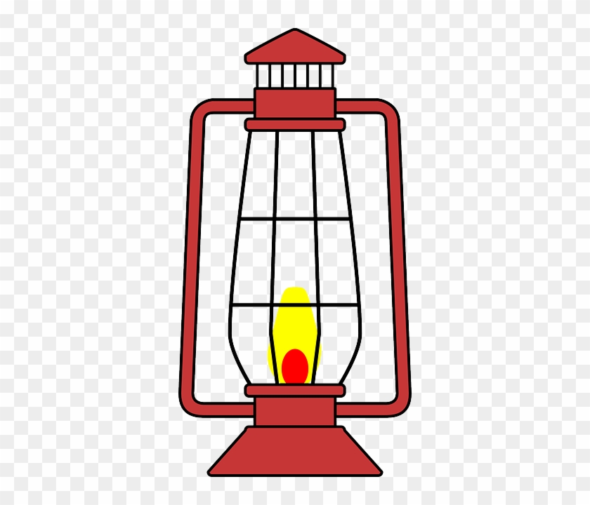 Lantern Lamp, Light, Lantern - Lentera Clipart #482937