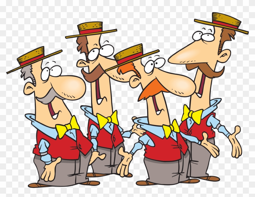 Quartet Clipart - Barbershop Quartet Clip Art #483097