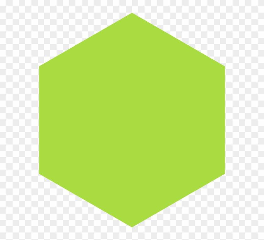 Light Green Hexagon Png #483145