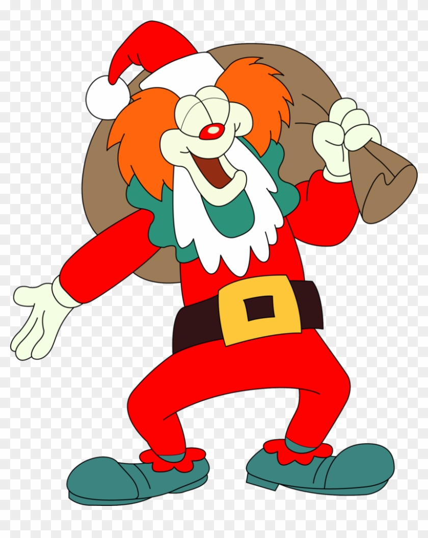 Santa Clown By Fictioncreatorartist - Cartoon #483439